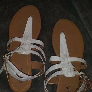 White Sandals